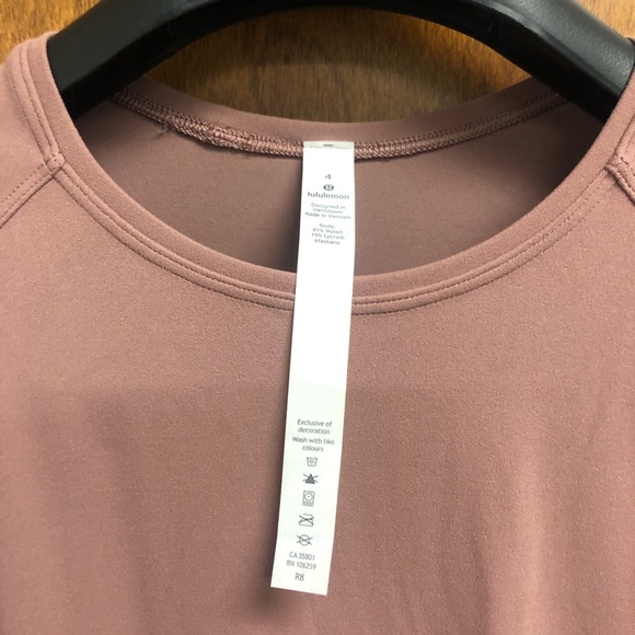 🚫SOLD🚫Lululemon Get Going Nulu Align Dress Red Dust Size 4 - Picture 6 of 11